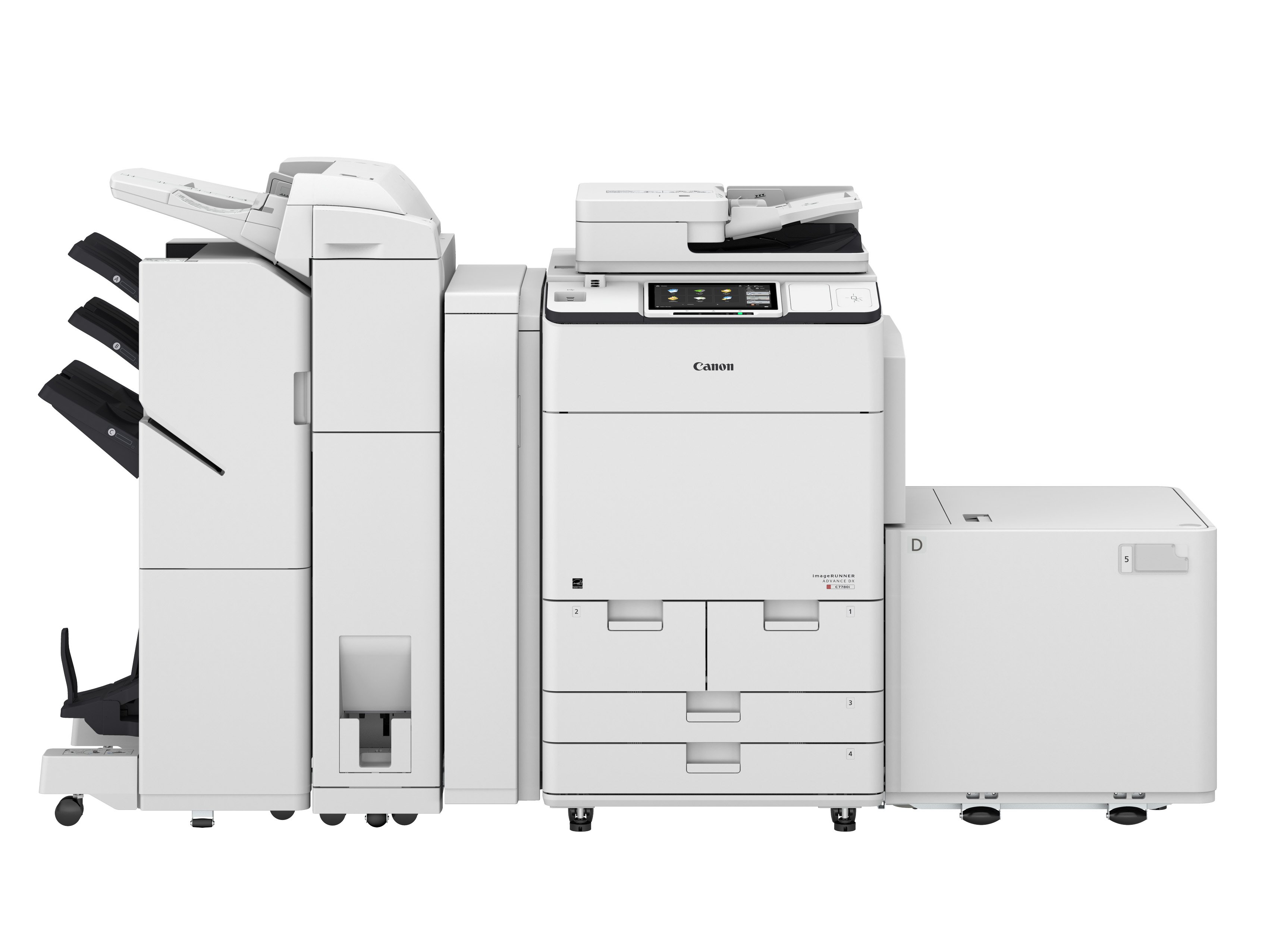 imageRunner ADVANCE DX C7700 with finishing units