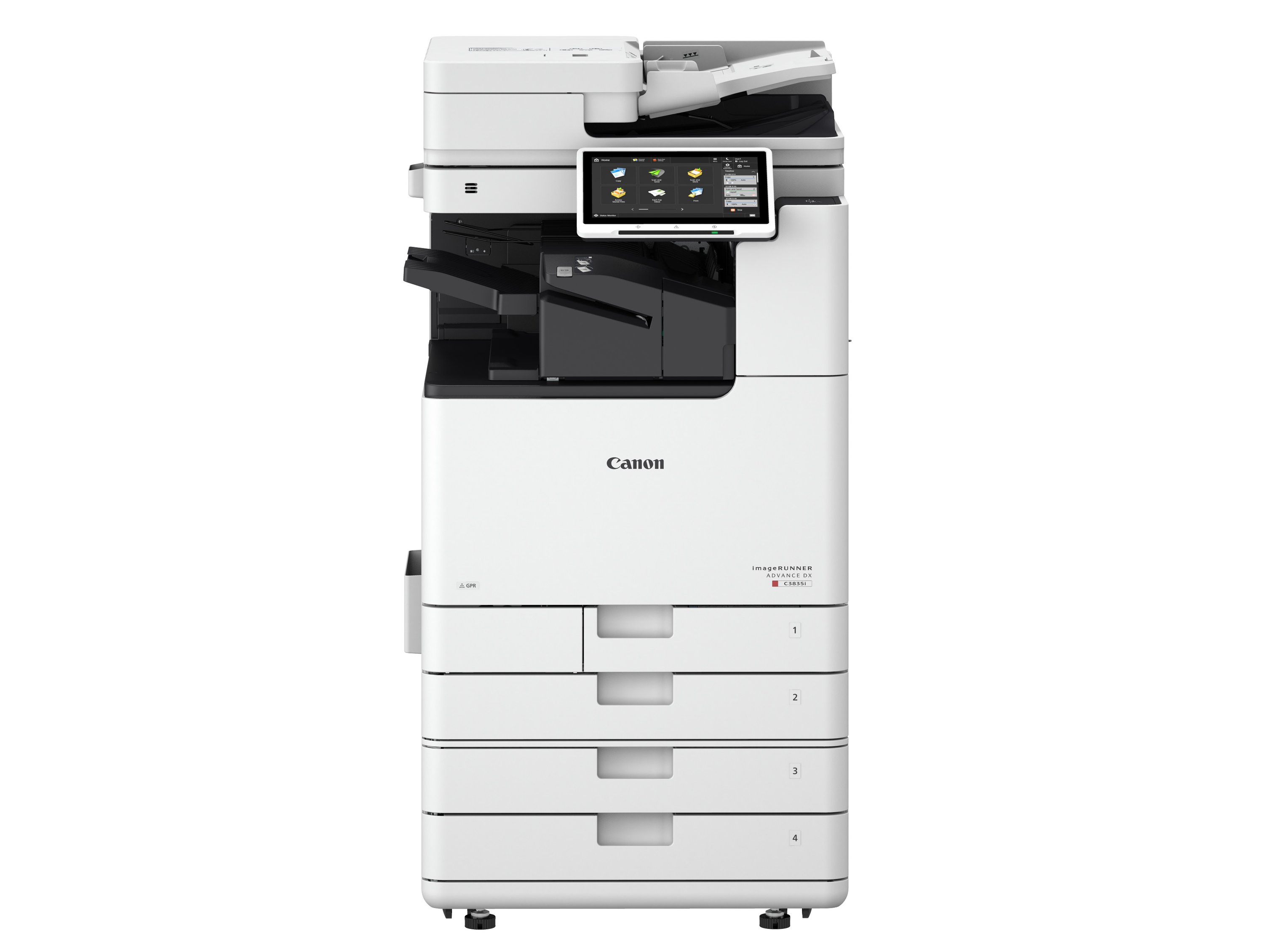 IR DX C3900 Front Finisher